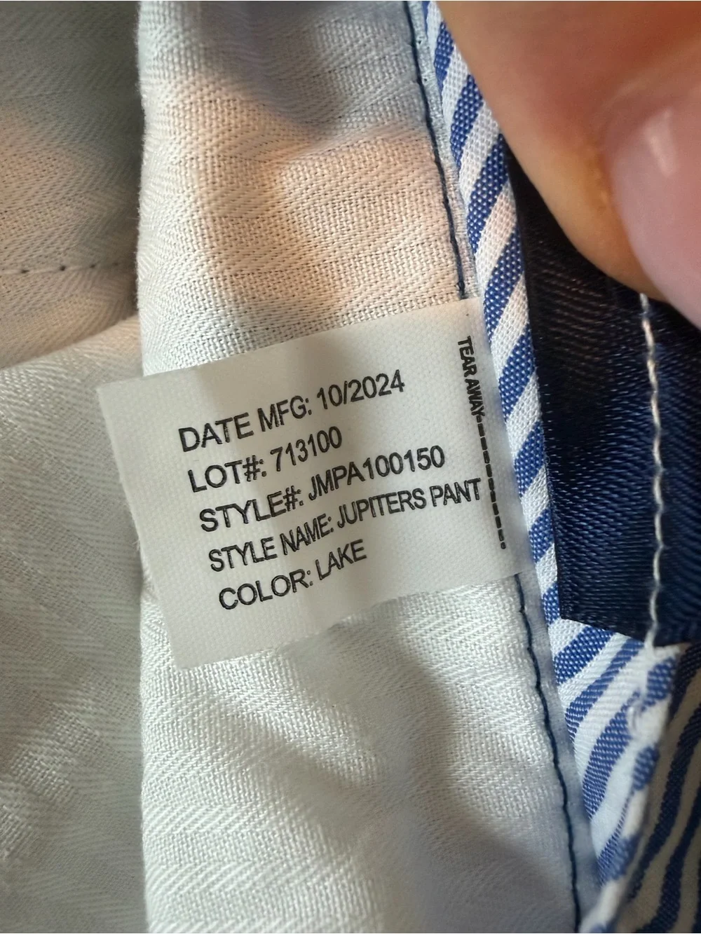 Johnnie-O - Jupiters Pant in color lake